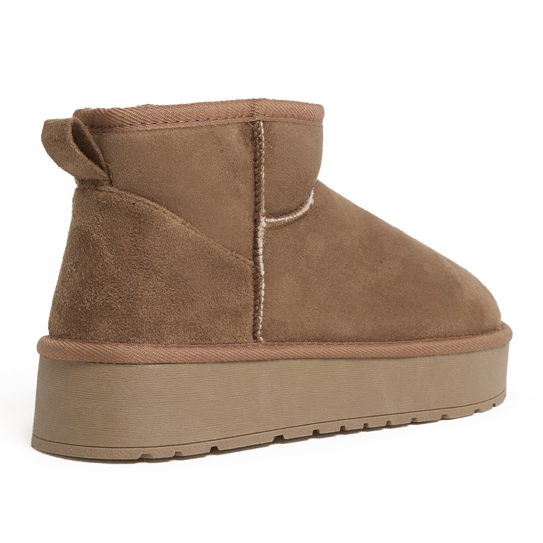 Chunky boots "Luna Platform" Dk Beige